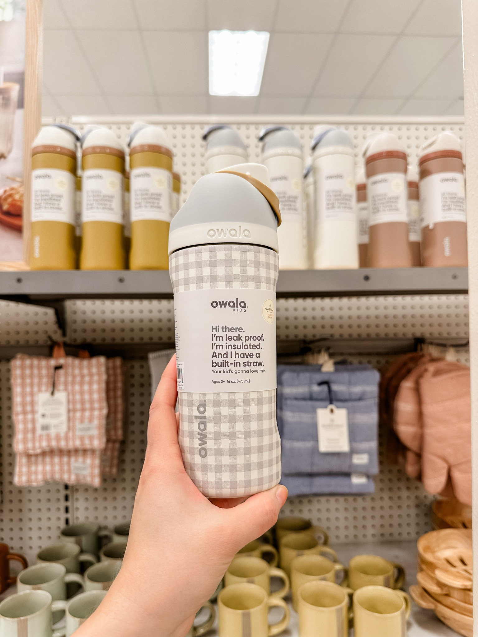 Spotted the NEW Owala x Magnolia collection at my Target! This kid’s water bottle is adorable!!! It’s suggested for children who are 3 and older. 🤍 

#LTKKids #LTKGiftGuide #LTKFamily