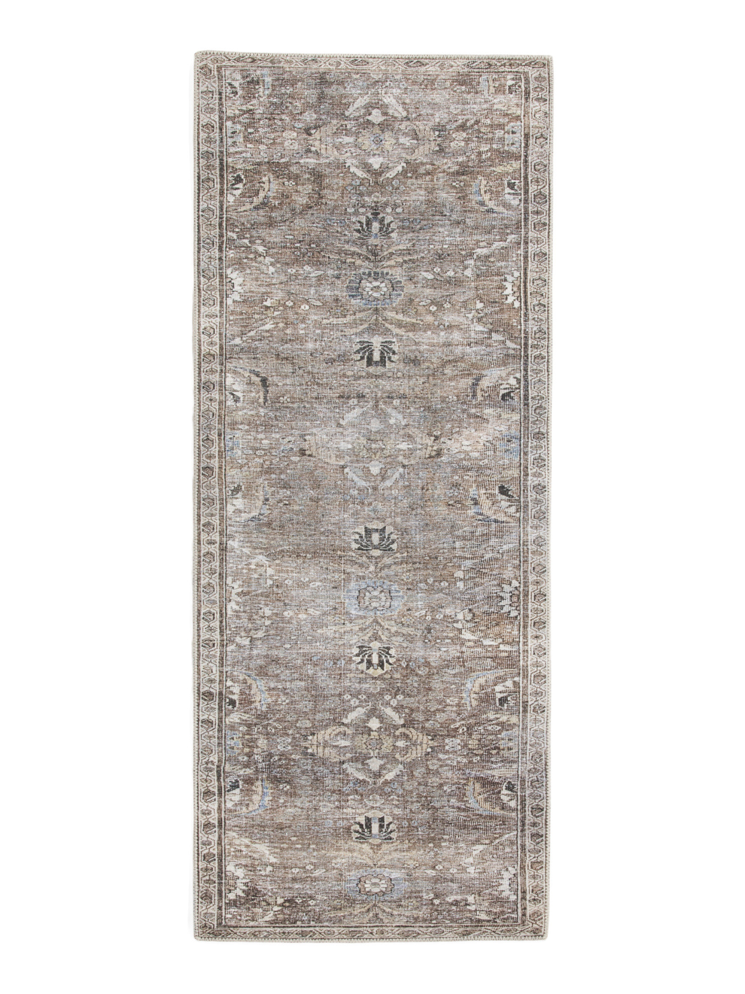 Antique Moss Flat Weave Runner | TJ Maxx