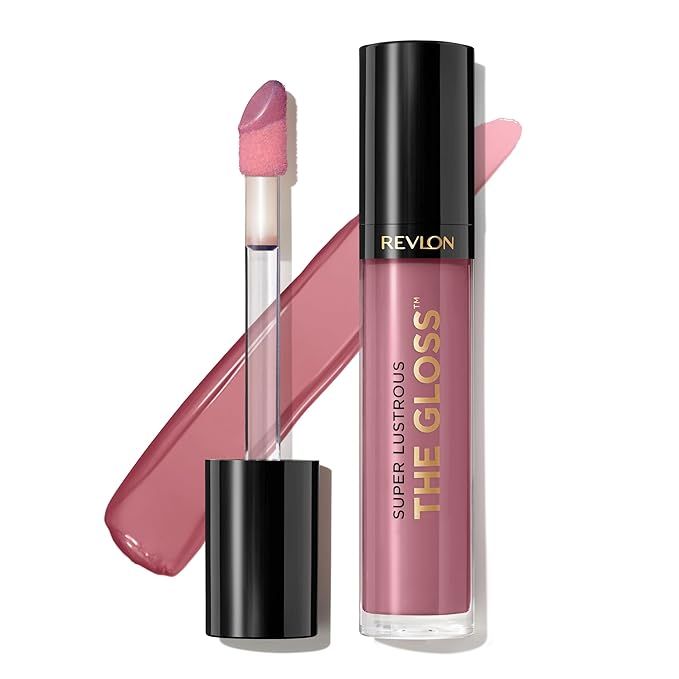 REVLON Lip Gloss, Super Lustrous The Gloss, Non-Sticky, High Shine Finish, 306 Taupe Luster, 0.13... | Amazon (US)