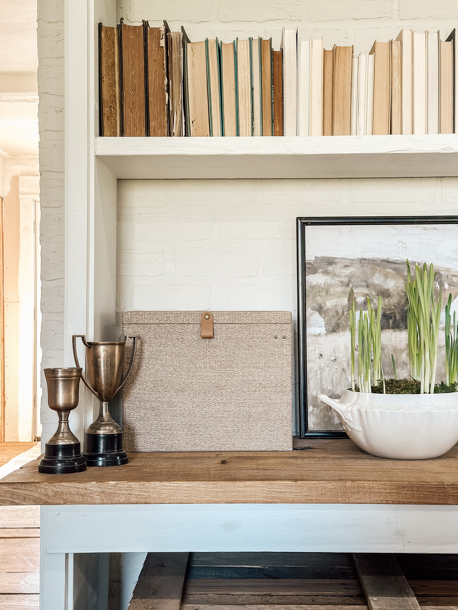 File Boxes over Filing Cabinets! Such a beautiful way to organize papers! 

#LTKHome