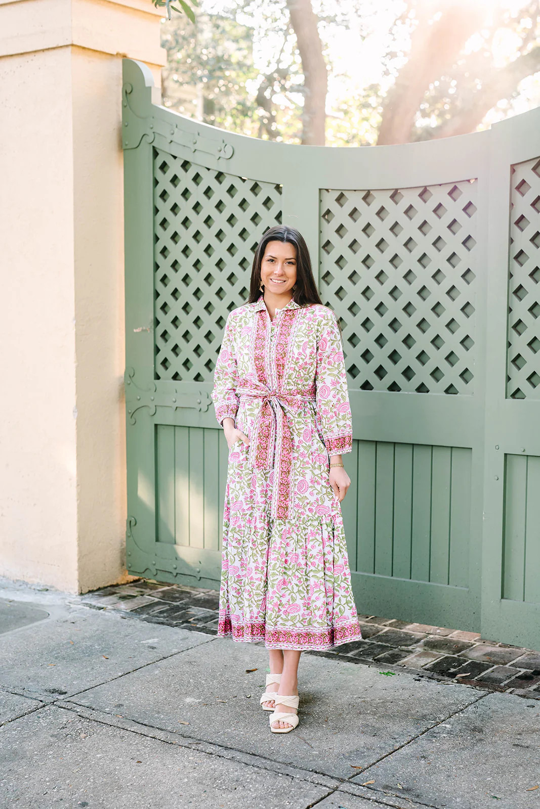 Folly Maxi LS | Petal Pink | Victoria Dunn LLC