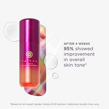 Tatcha Violet-C Brightening Serum | 20% Vitamin C + 10% AHAs | Pure Ingredients to Help Soften & ... | Amazon (US)