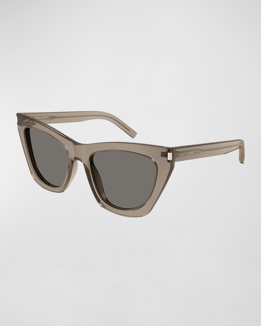 Saint Laurent Kate Acetate Cat-Eye Sunglasses | Neiman Marcus