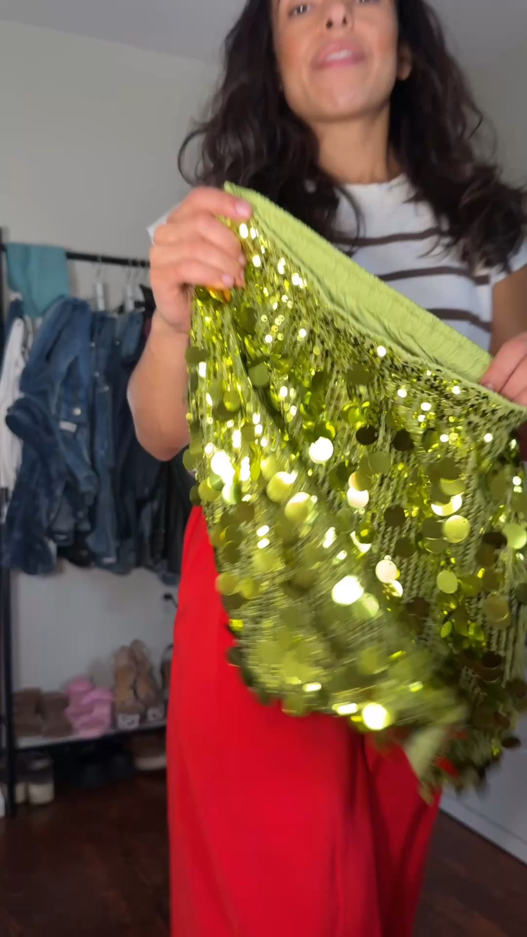 Petite friendly mini sequin skirt for fall and holiday season.

#LTKSeasonal #LTKPetite