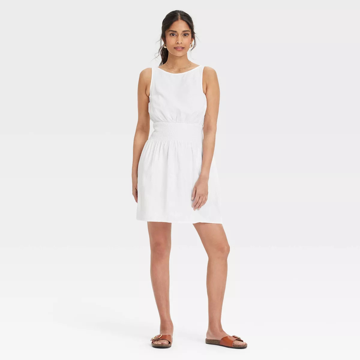 Women's Linen Mini Sundress - Universal Thread™ | Target
