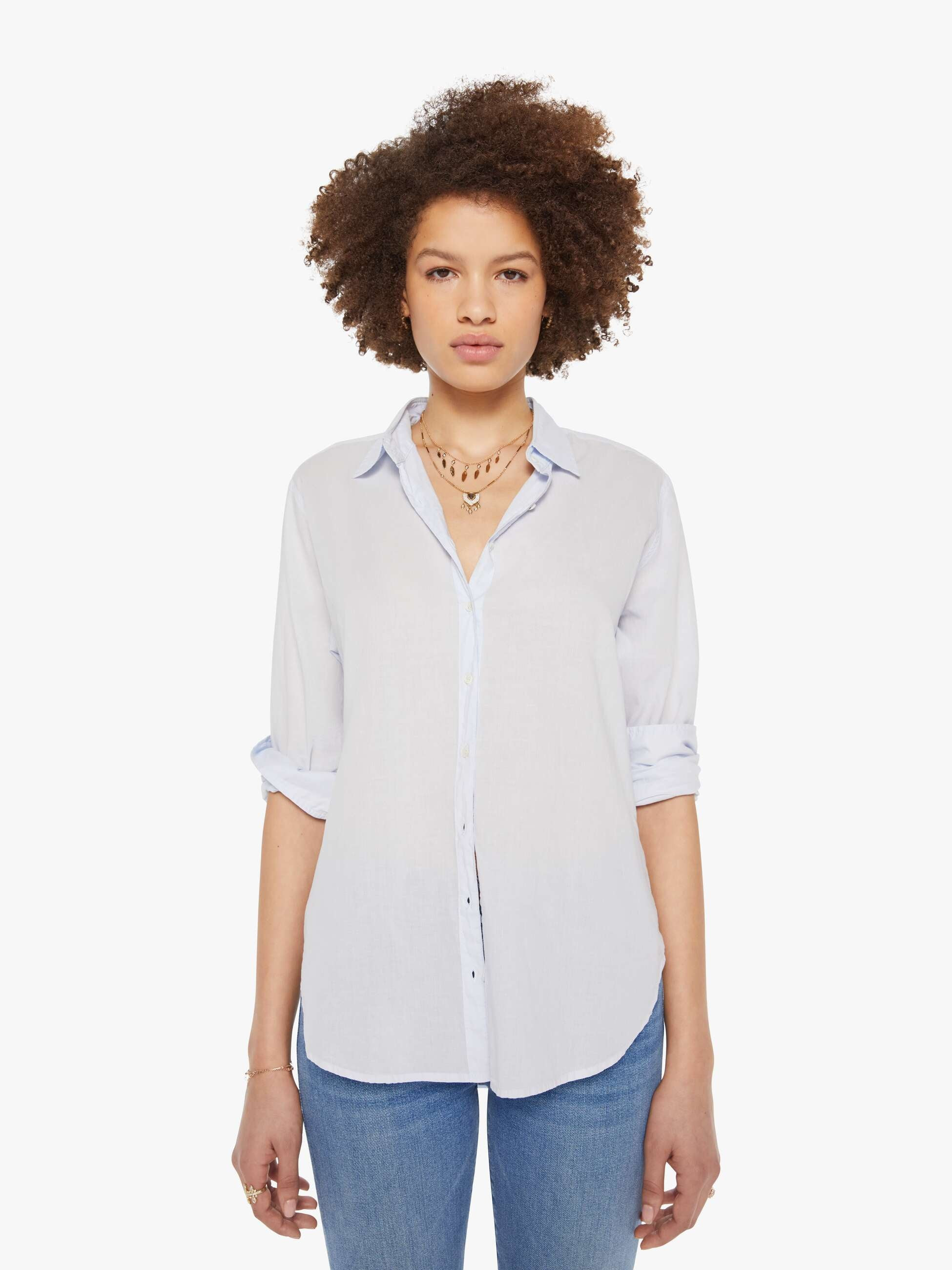 XiRENA Beau Shirt - Skylight | Mother Denim