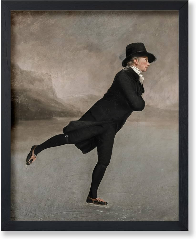 Poster Master Reverend Robert Walker Skating on Duddingston Loch Poster - The Skating Minister Pr... | Amazon (US)