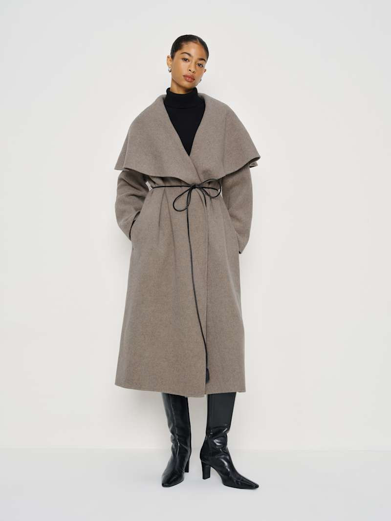 Kay Double Faced Coat | Reformation (Global)
