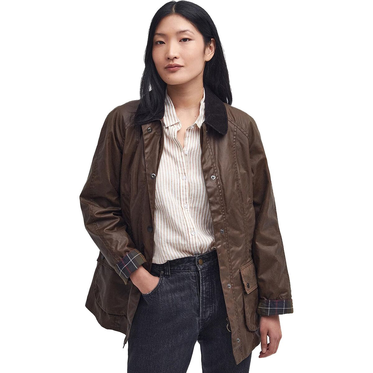 Barbour Beadnell Wax Jacket - Women's Bark, US 14/UK 18 | Backcountry