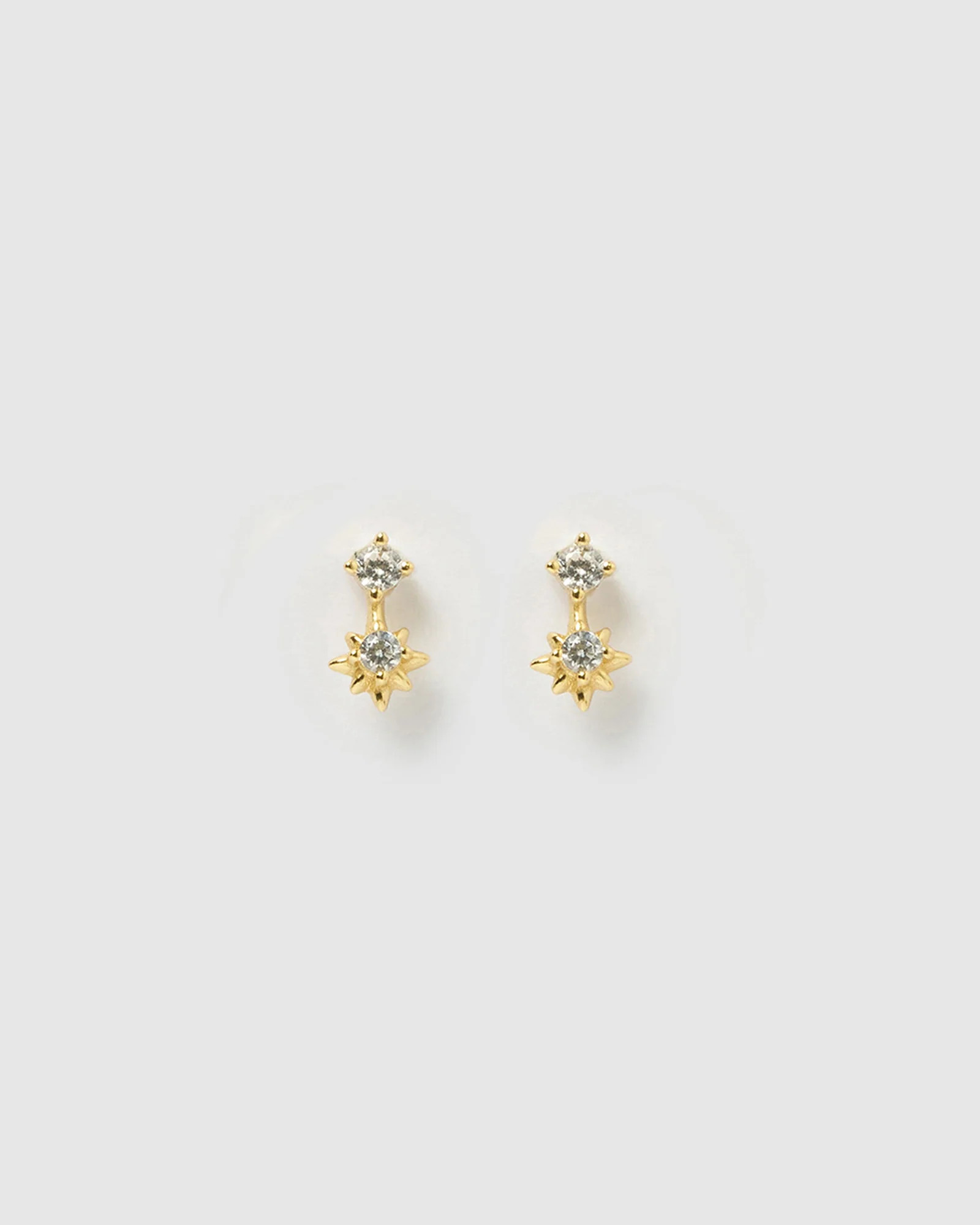 Bonnie Gold Stud Earrings | Arms Of Eve