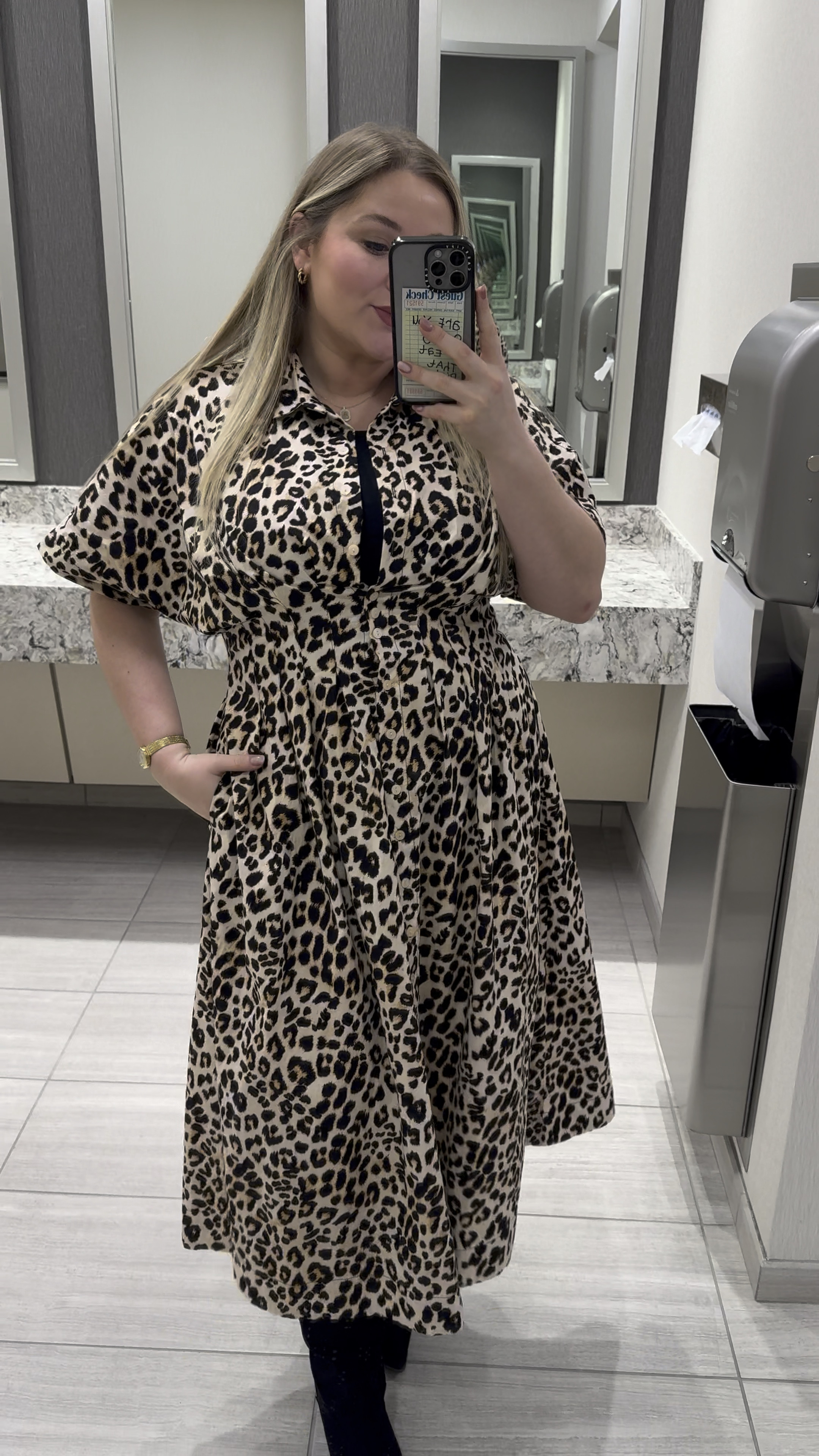 Office outfit inspo
Leopard print dress
Black knee high boots
Breda watch
Dainty watch
Breda Jane watch

#LTKWorkwear #LTKMidsize #LTKFindsUnder100