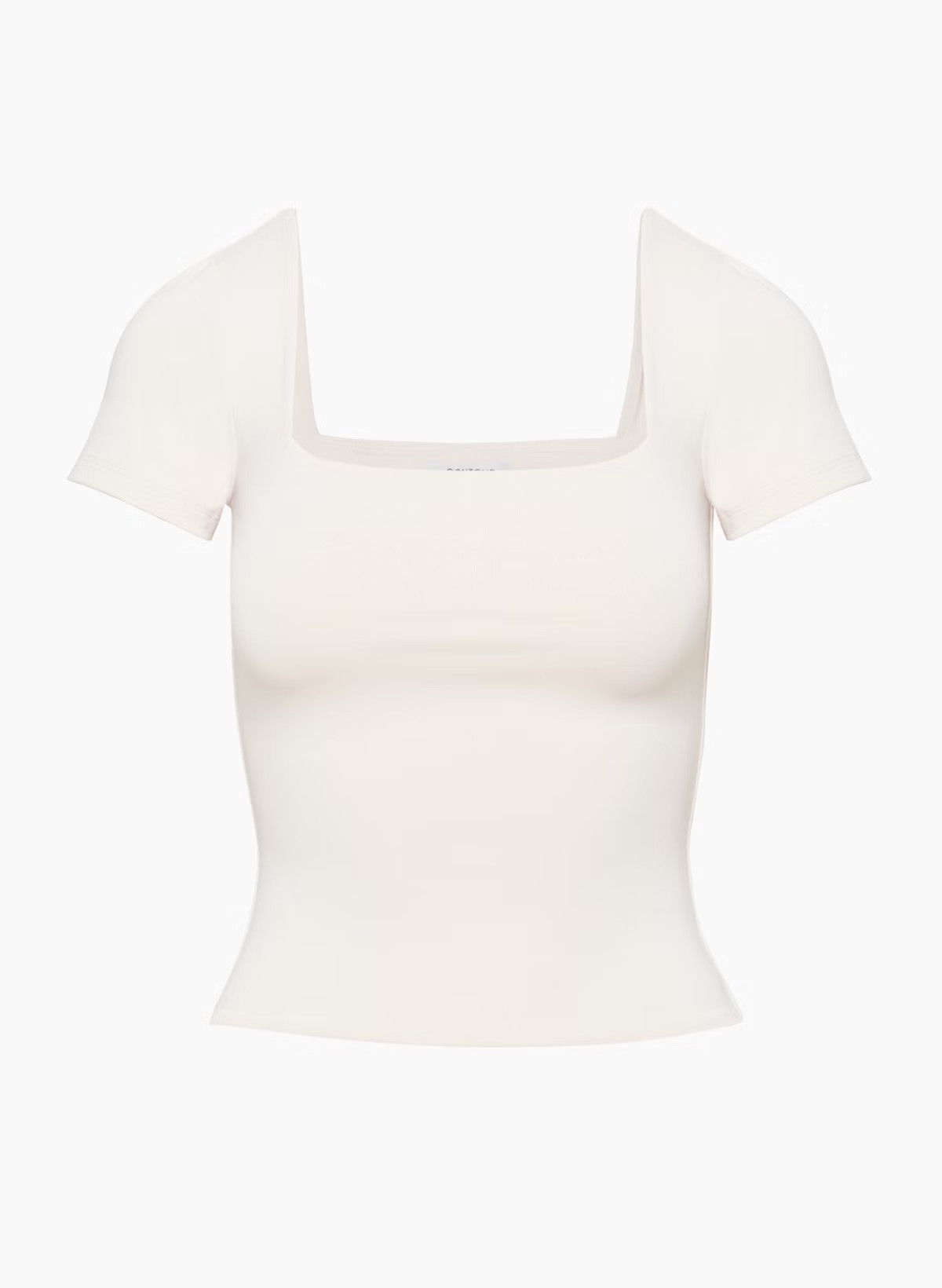CONTOUR NEW SQUARENECK SHORTSLEEVE T-SHIRT | Aritzia