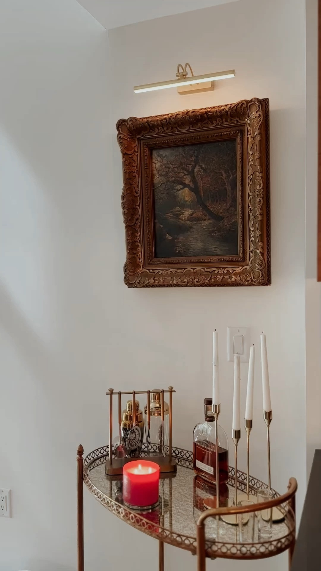 Wall sconce and bar set!

#LTKHome #LTKFamily #LTKStyleTip