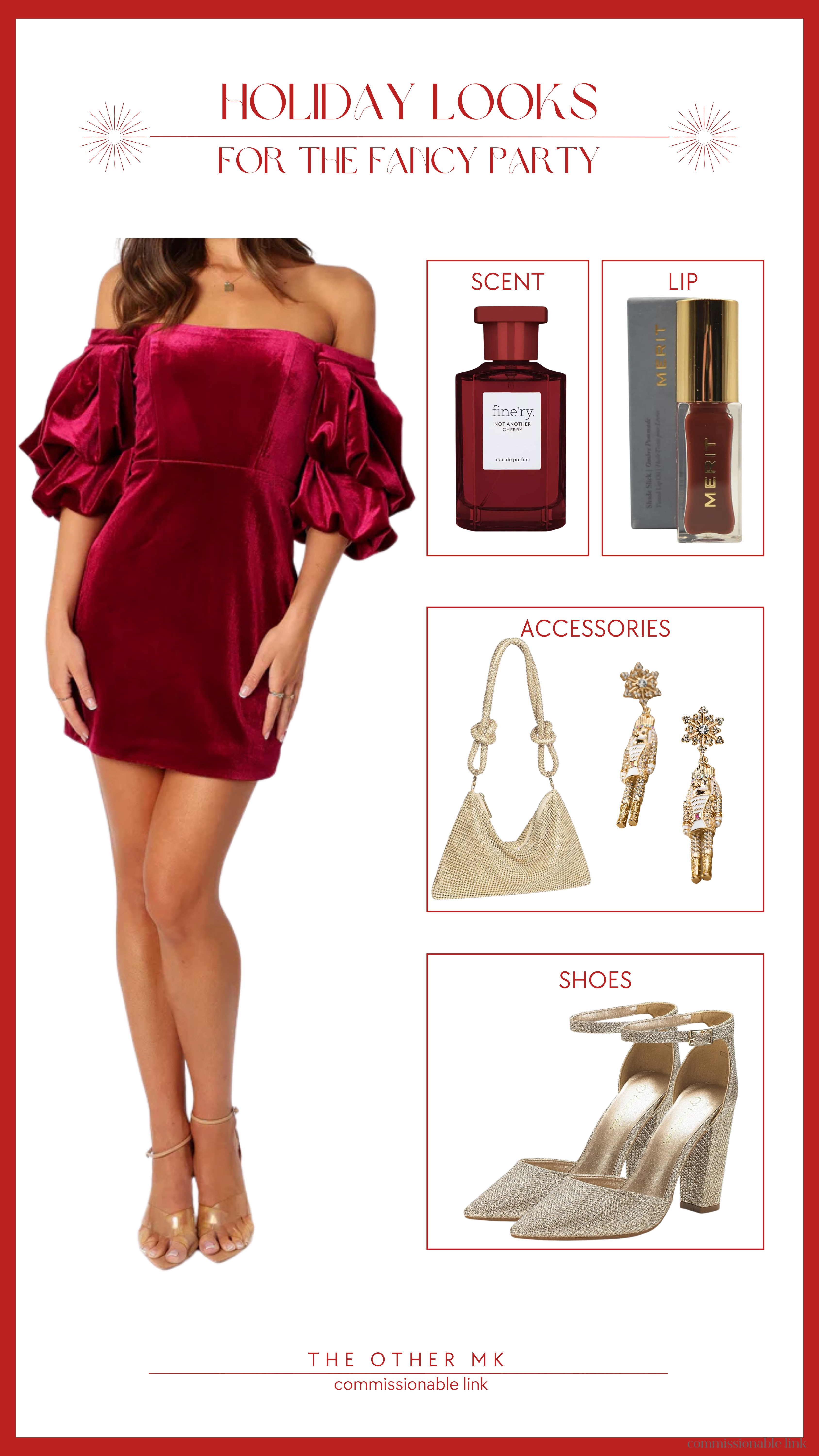 This beautiful cocktail dress is perfect for fancy holiday parties! 

Winter fashion, Holiday fashion, Trendy outfits, Midsize, Accessories, Purse, Heels, Jewelry 

#LTKStyleTip #LTKFindsUnder100 #LTKHoliday