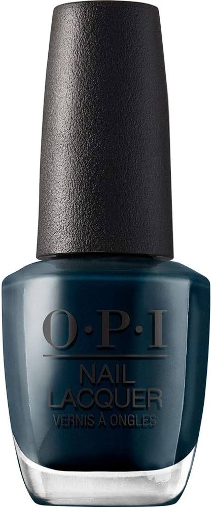OPI Nail Lacquer, Up to 7 Days of Wear, Chip Resistant & Fast Drying, Blue Nail Polish, 0.5 fl oz | Amazon (US)