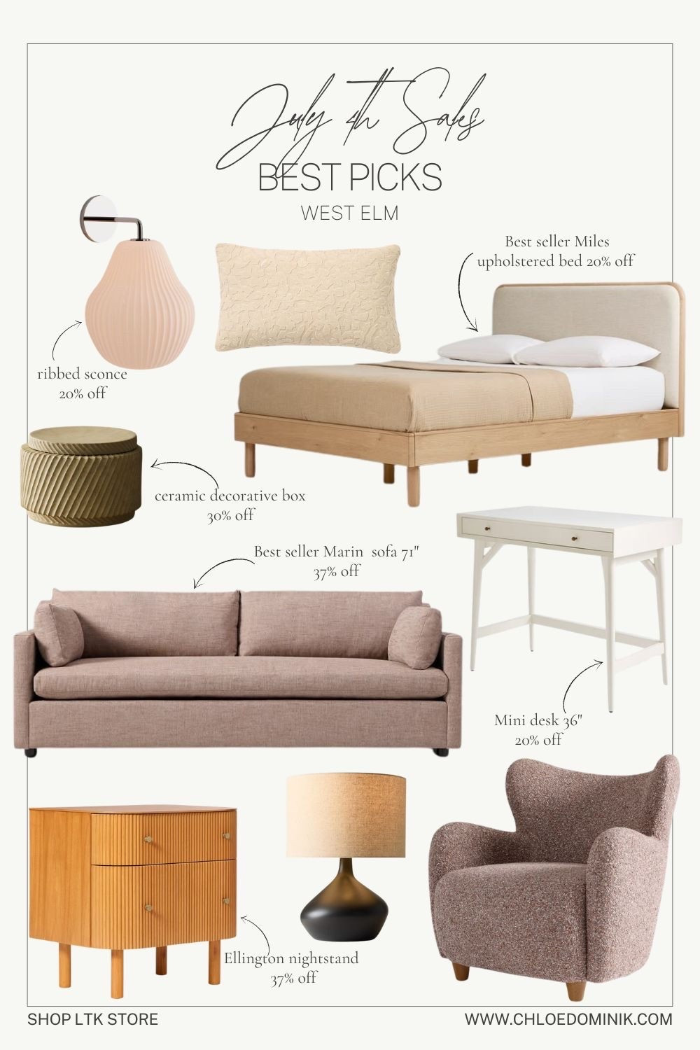 July 4th Summer Sales: Best Picks West Elm

#LTKhome