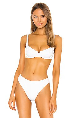Indah Midori Underwire Top in White from Revolve.com | Revolve Clothing (Global)