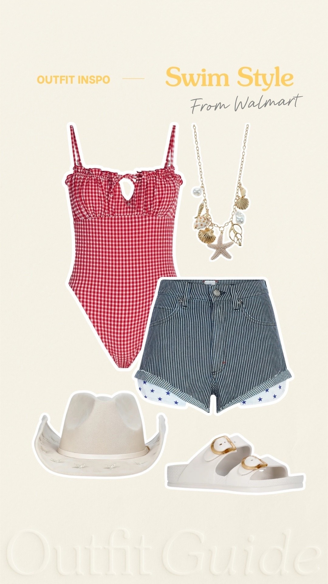 Swim style from the Kacey Lee collection at walmart!!

#LTKootd #LTKSwim #LTKMidsize