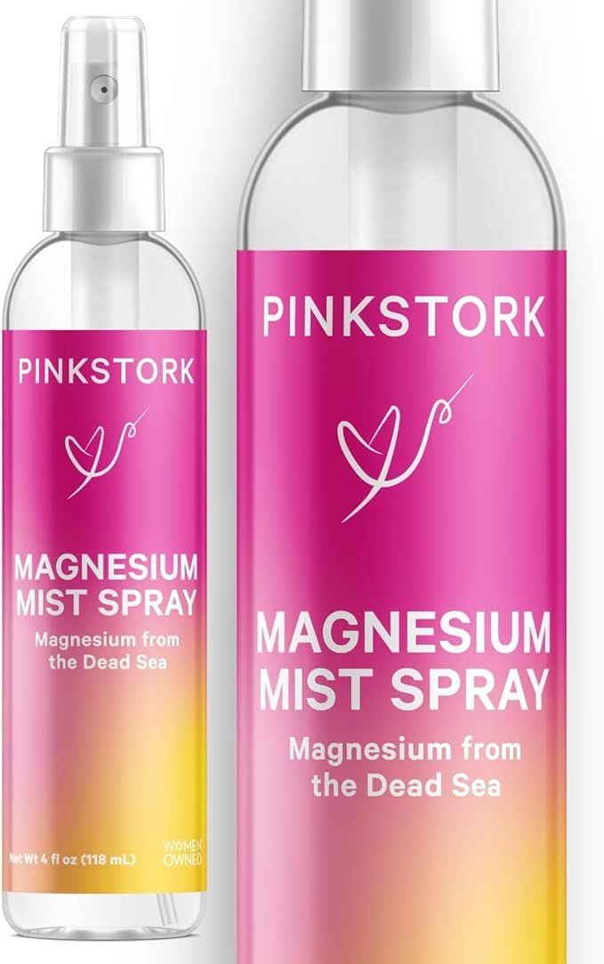Pink Stork Magnesium Spray Mist - Pure Magnesium Chloride Body Spray for Occasional Morning Sickn... | Amazon (US)