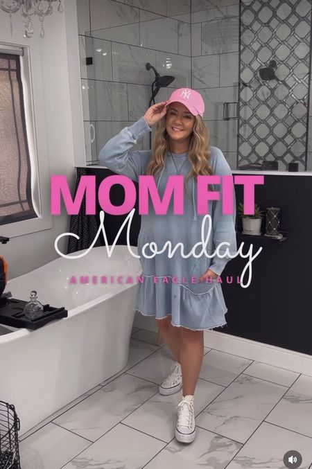 Mom Fit Monday feat. a few American Eagle casual cute spring pieces mixed & matched in multiple busy mom approved ways 😍

#LTKSeasonal #LTKfindsunder50 #LTKstyletip