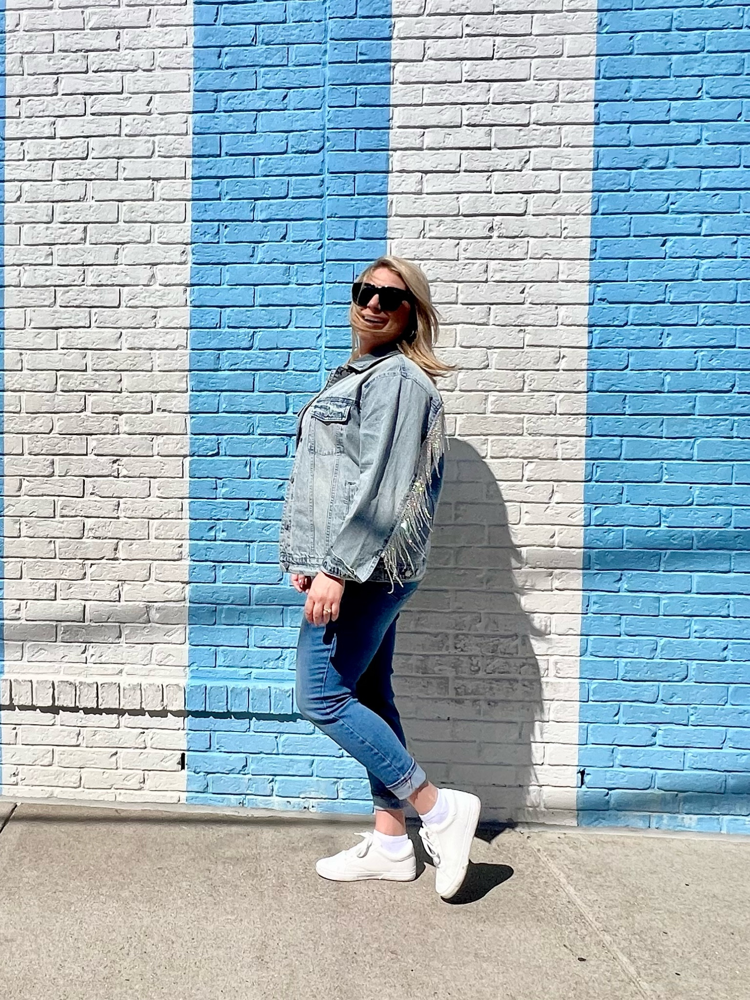 I rocked my Target “Maddison Sneakers” by A New Day in Nashville and they were SO comfy! I loved the foam cushion! I’m wearing a size 8. They are definitely true to size. $29.99 🩵 

#LTKstyletip #LTKunder50 #LTKshoecrush