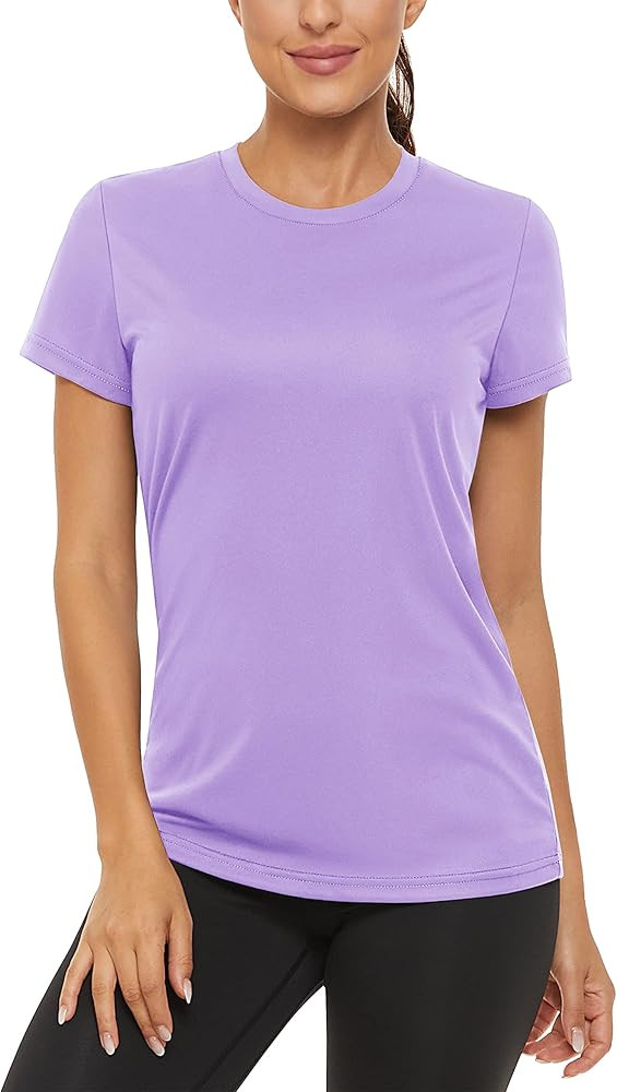 TACVASEN Women's Short Sleeve Shirts Sun Protection T-Shrit UPF 50+ Quick Dry Outdoor Yoga Runnin... | Amazon (US)