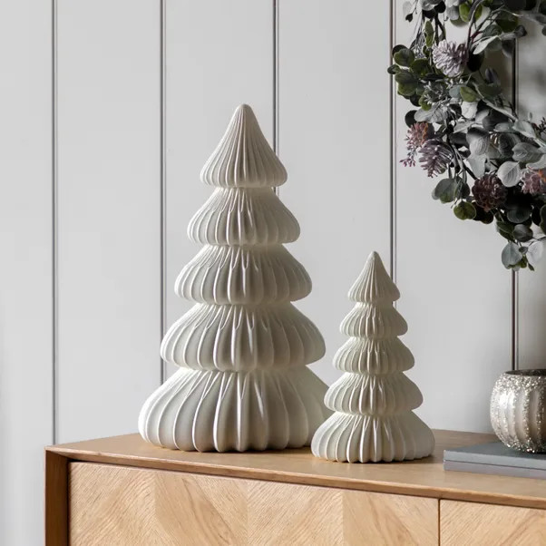 Set of 2 Small Nordic Noel Christmas Tree Ornaments | Dunelm (migrated)