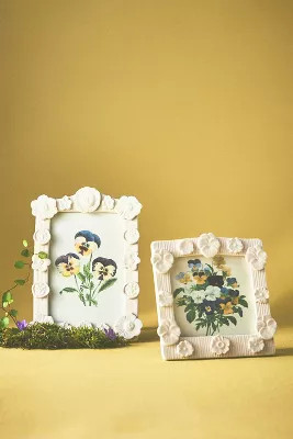 Francesca Kaye Floral Frame | Anthropologie (US)