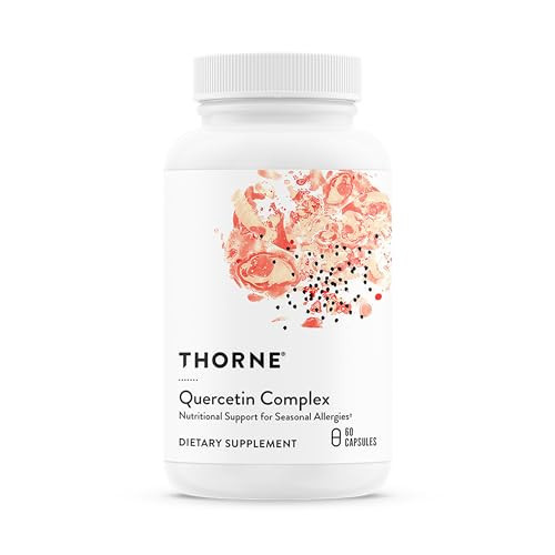 THORNE - Quercetin Complex - Antioxidant Supplement with Bromelain for Immune Health, Respiratory Support & Seasonal Allergy Relief* - Third-Party Certified - Gluten, Dairy & Soy-Free - 60 Capsules | Amazon (US)