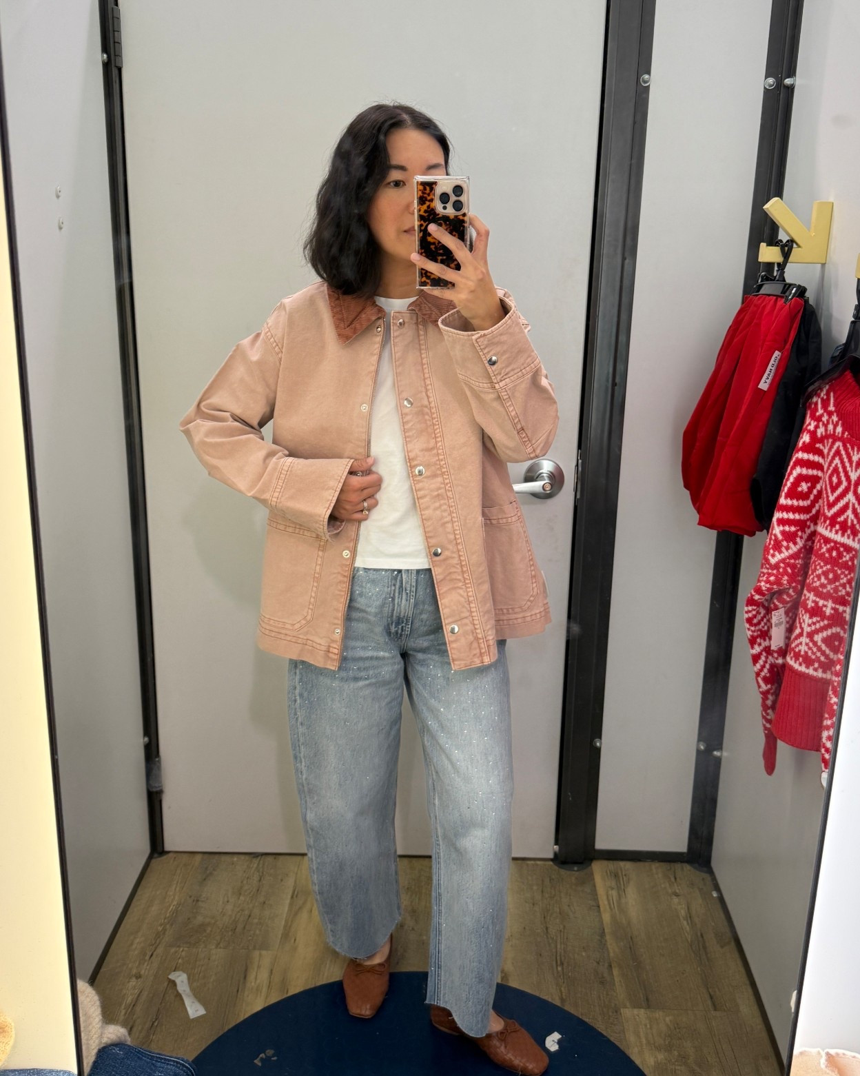 Wearing a Medium in the jackett

#LTKPetite #LTKOver40