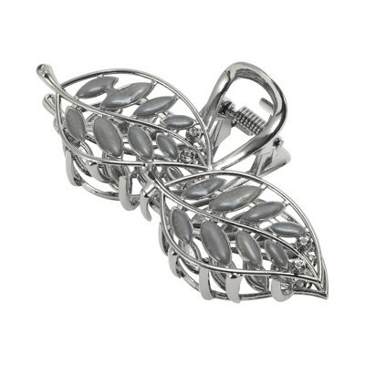 Unique Bargains Halloween Christmas Fashion Leaves Hair Clips Black 1 Pc | Target