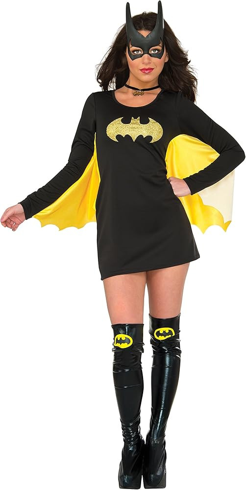 Rubie's Women's Batgirl Costume Dress with Cape | Amazon (US)