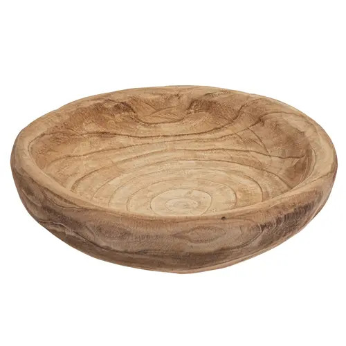 Storied Home Decorative Paulownia Wood Bowl in Natural at Nordstrom | Nordstrom
