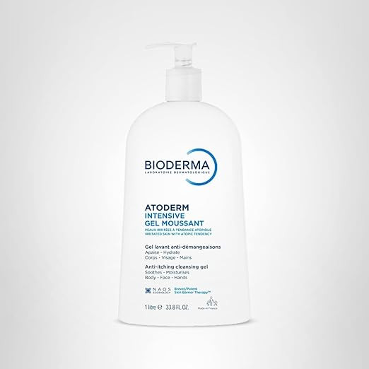 Bioderma Atoderm Intensive Ultra Rich Foaming Gel for Very Dry to Atopic Sensitive Skin | Amazon (US)