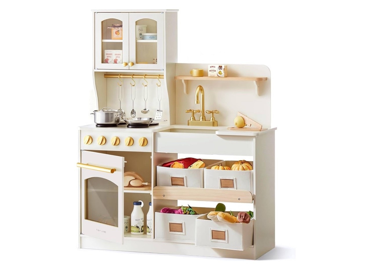 Our favorite little toy kitchen by Tinyland now ok sale for $169!. I linked a few similar options as well  

#LTKFamily #LTKHome #LTKKids