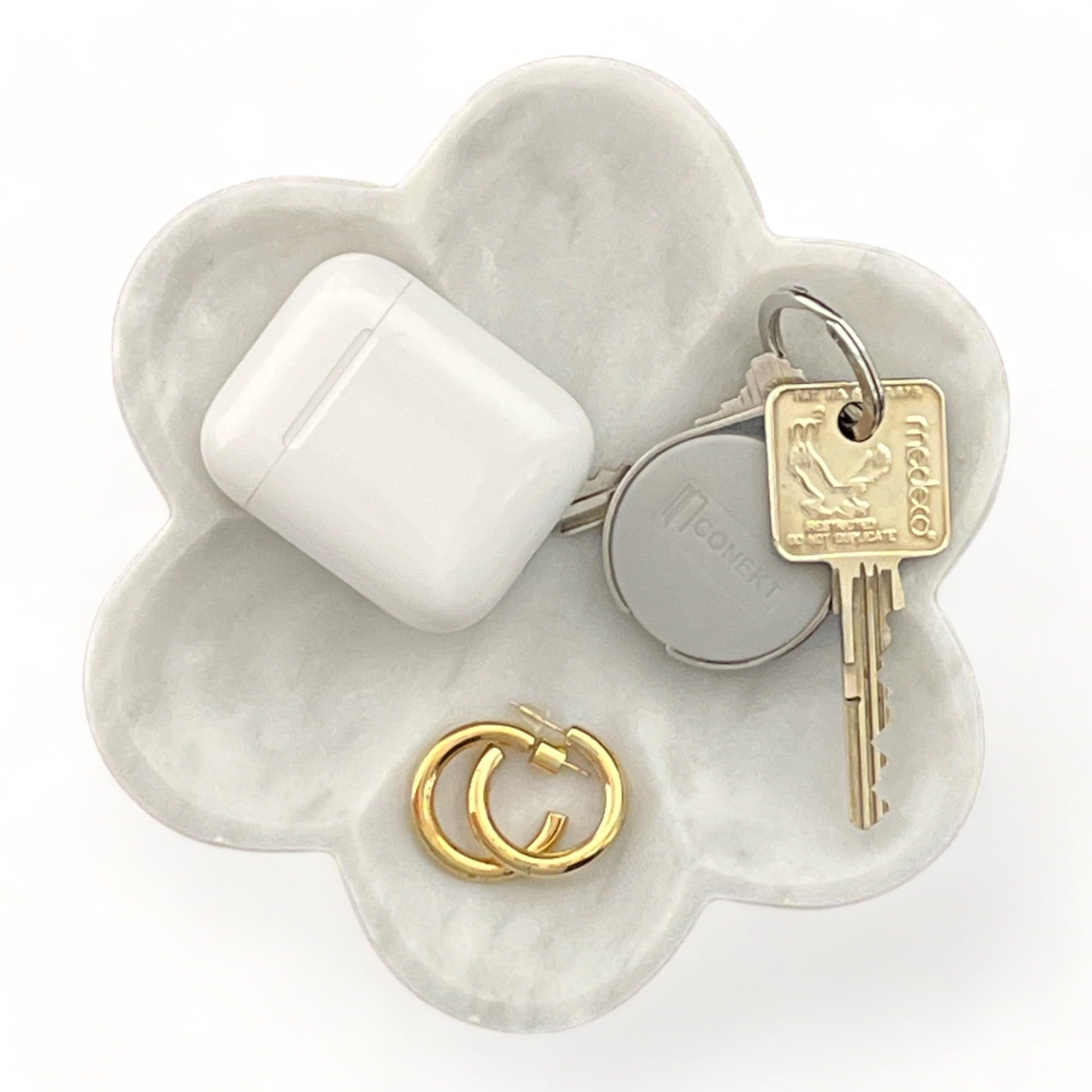 Tumbler Home Marble Trinket Dish, Small Marble Jewelry Dish perfect for Rings, Earrings, Necklace... | Amazon (US)