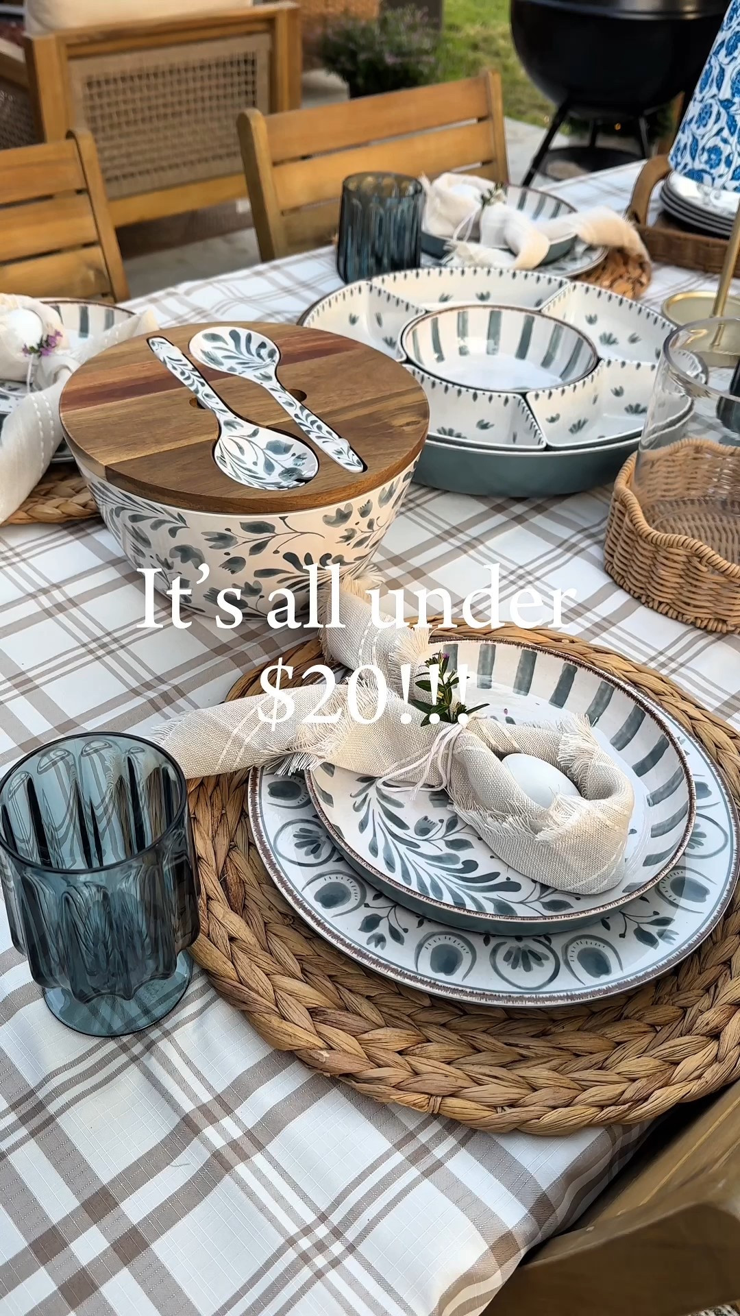 Under $20 Walmart finds! #springfinds #outdoordinnerfinds #outdoor #dinnerware #walmartt

#LTKHome #LTKU #LTKSeasonal