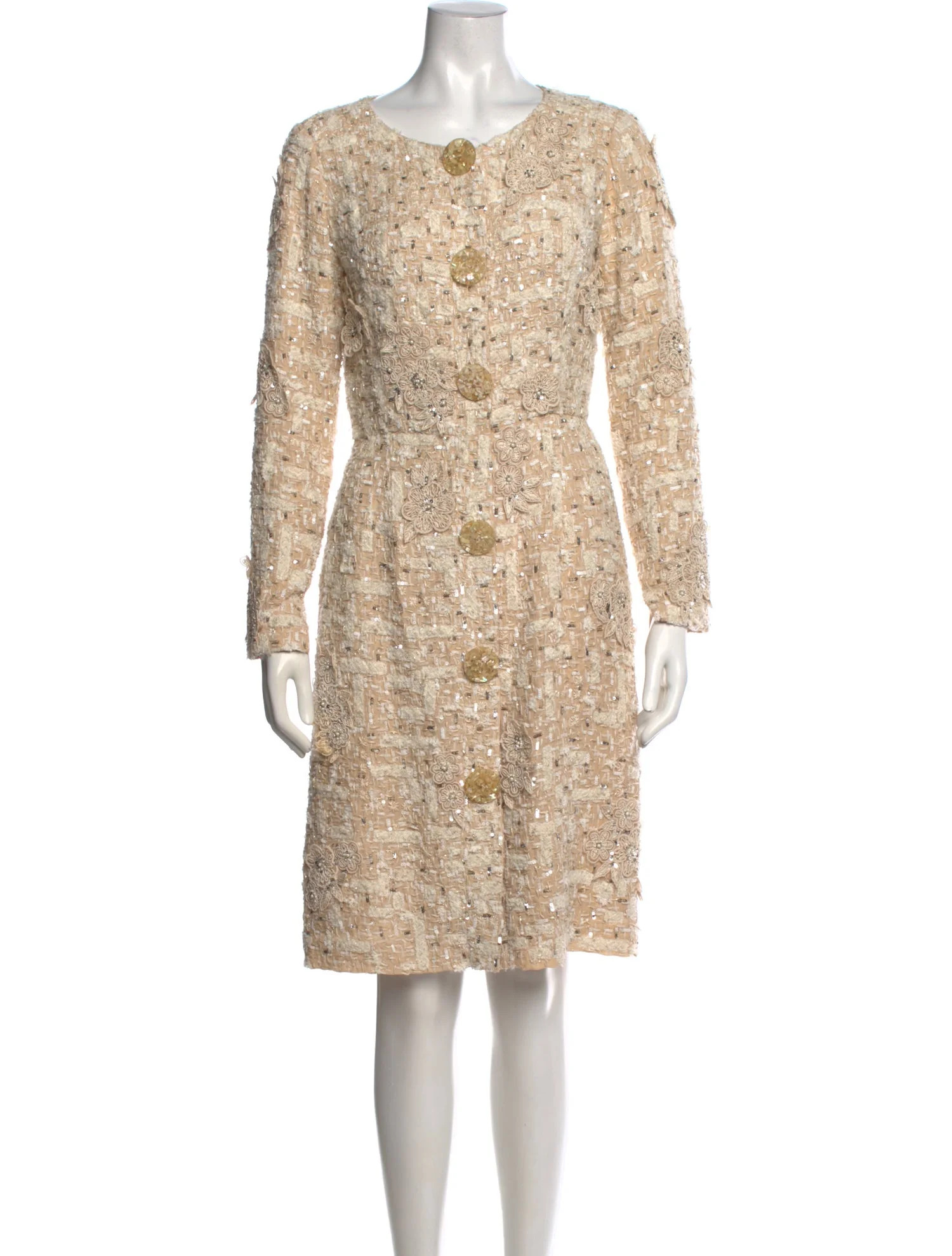 Oscar de la Renta 2012 Knee-Length Dress | The RealReal