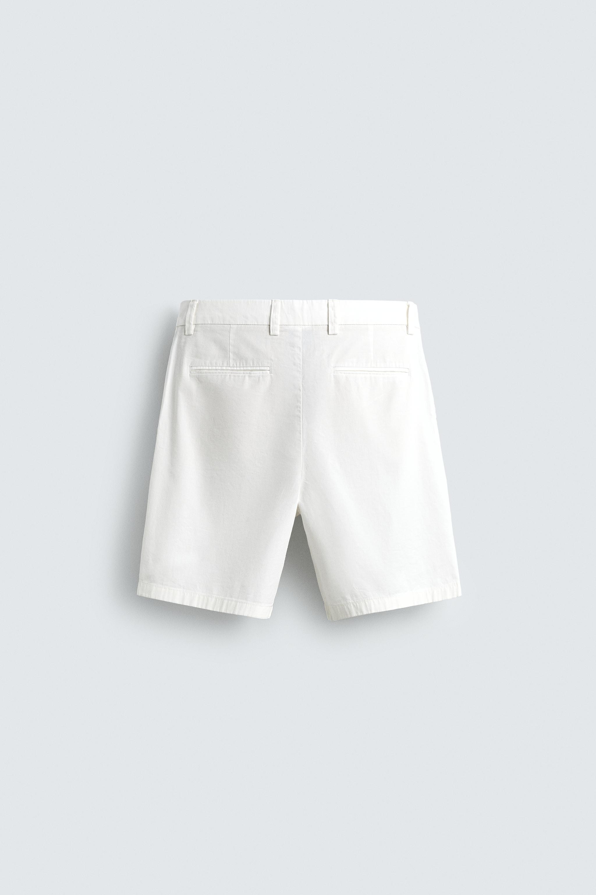 REGULAR FIT PLEATED SHORTS | Zara US