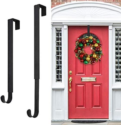 Wreath Hanger,Adjustable Wreath Hanger for Front Door from 14.9-25",20 lbs Larger Door Wreath Han... | Amazon (US)