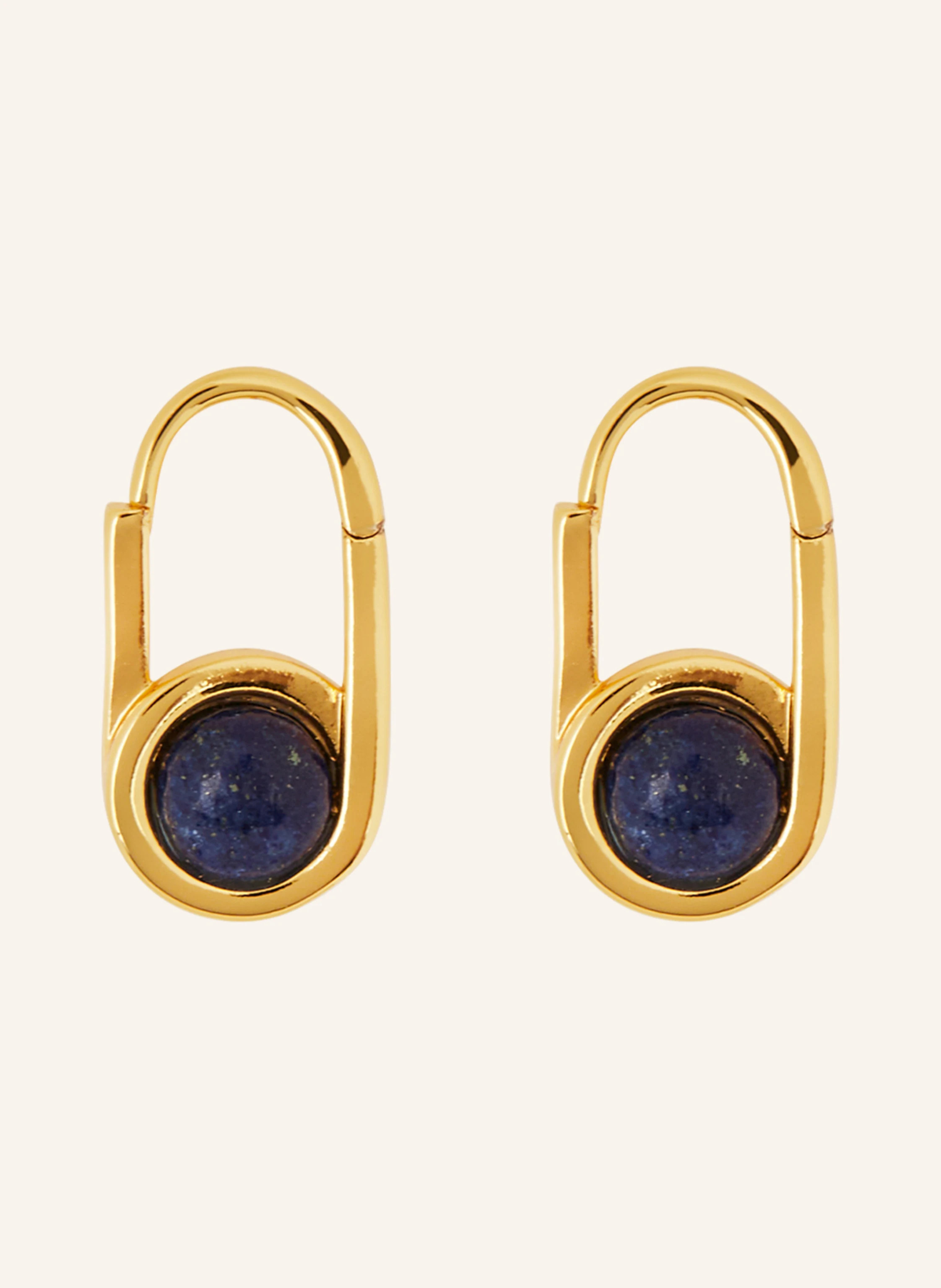 ZIMMERMANN Ohrringe TWISTED PIN in gold / blau | Breuninger (DACH)