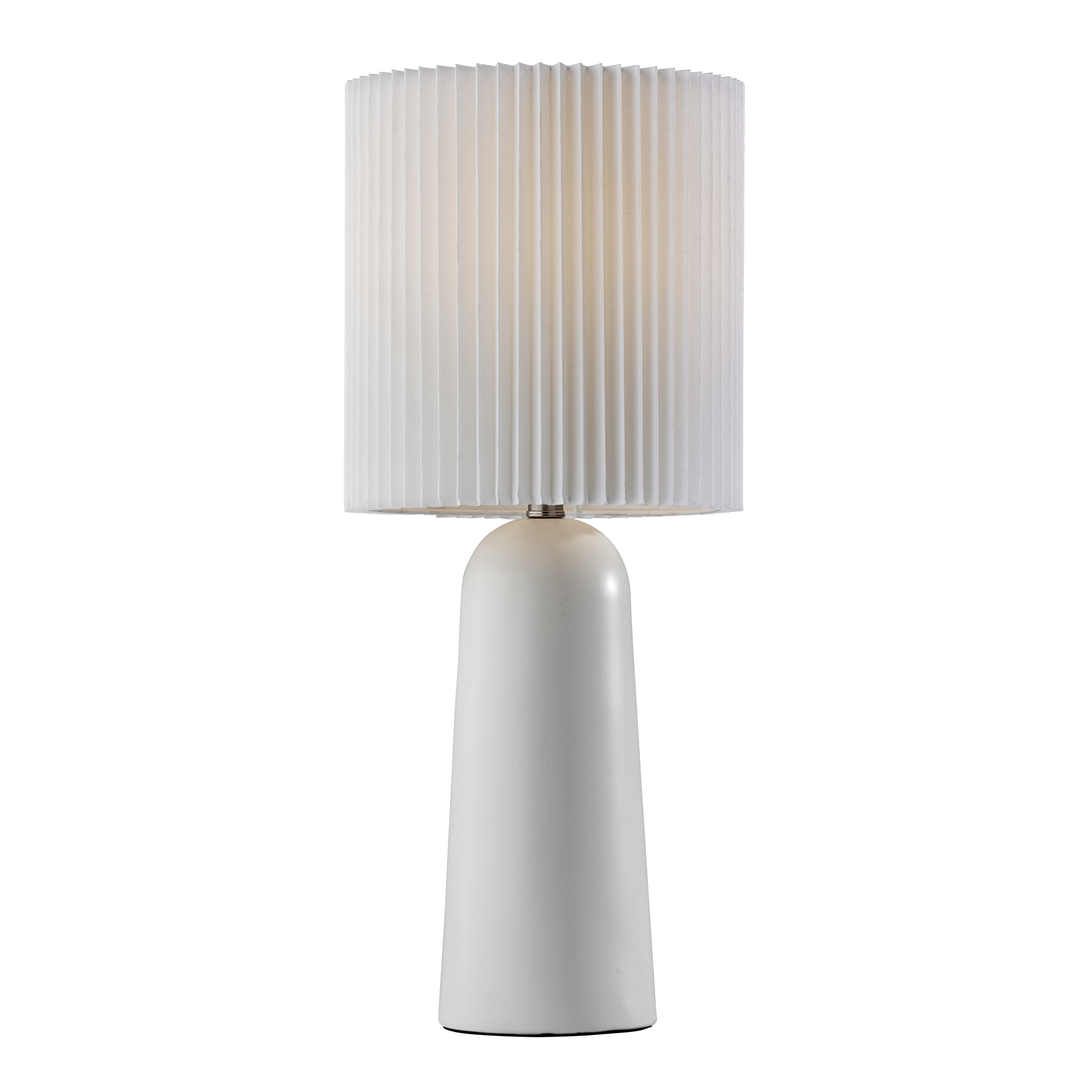 Gio Ceramic Pleated Shade Table Lamp | World Market