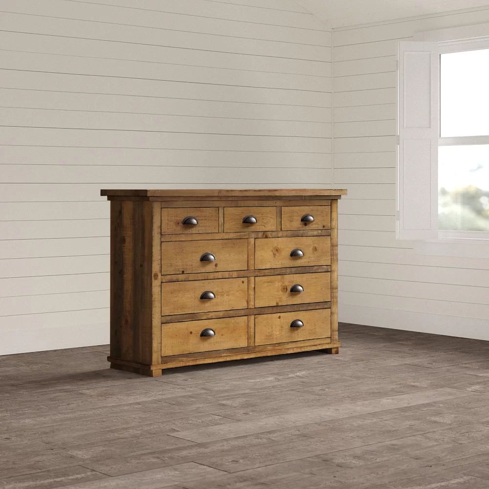 Lockridge 9 Drawer Double Dresser | Wayfair Professional