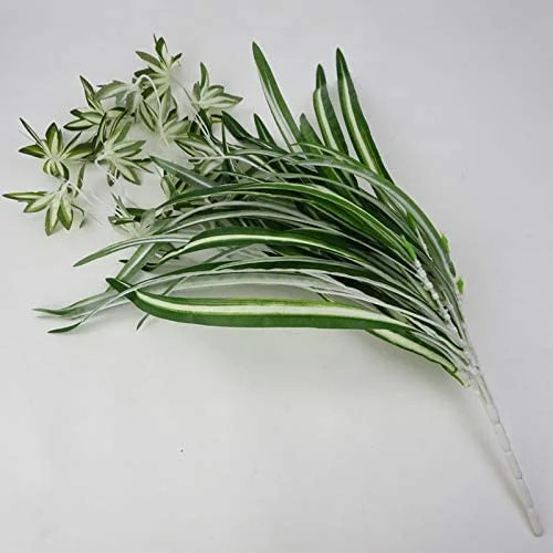 SEELOK 2 Sets Artificial Flowers Spider Plants Artificial Chlorophytum Spider Plants Decor for Ho... | Walmart (US)