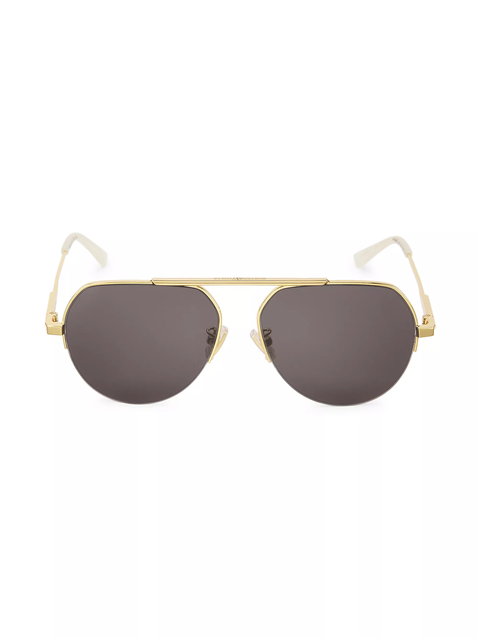 Minimalist 58MM Pilot Sunglasses | Saks Fifth Avenue