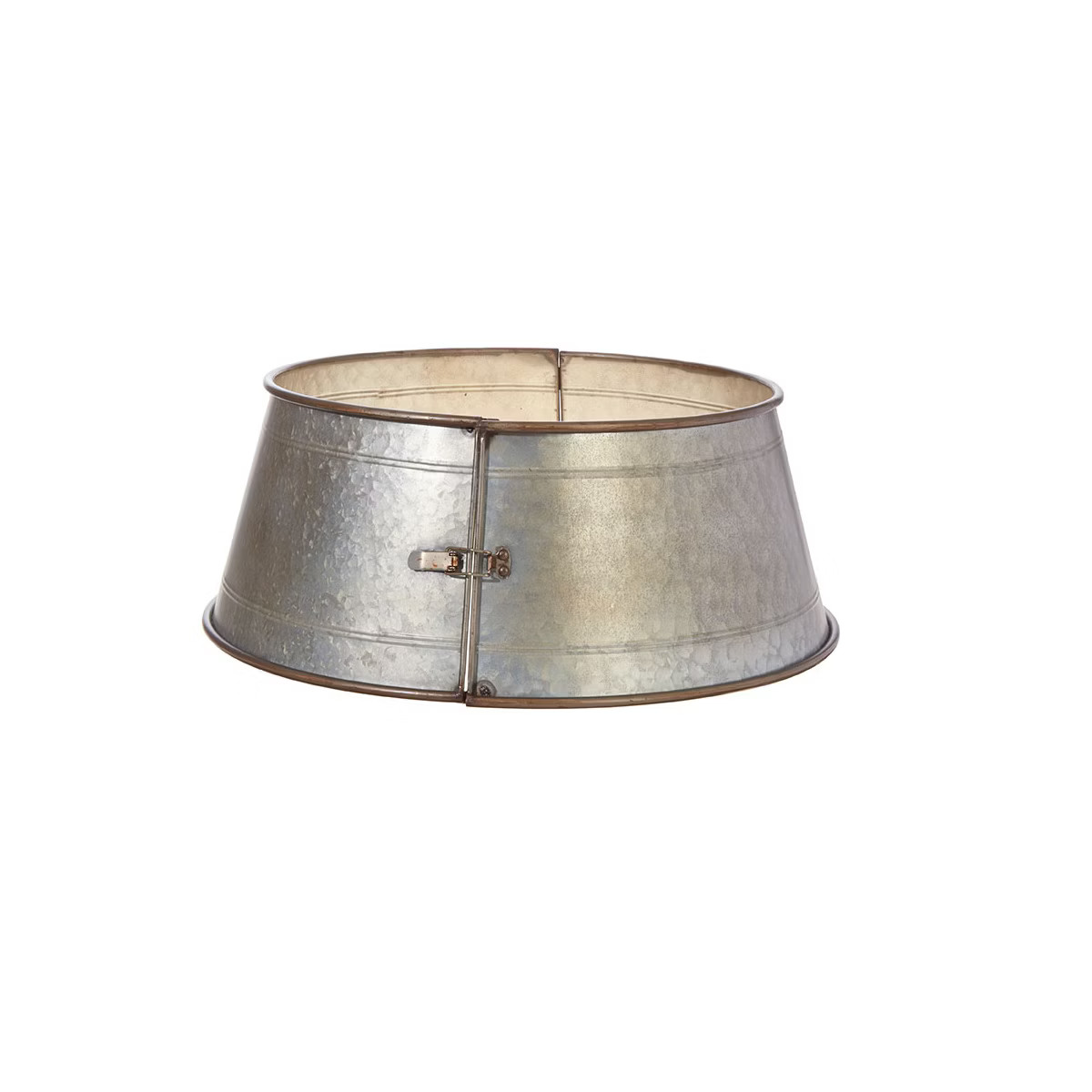 Raz Imports 24" Galvanized Metal Christmas Tree Collar | Target