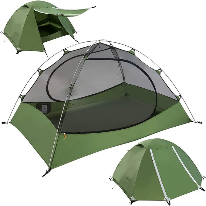 Clostnature Lightweight Backpacking Tent - 3 Season Ultralight Waterproof Camping Tent, Large Siz... | Amazon (US)