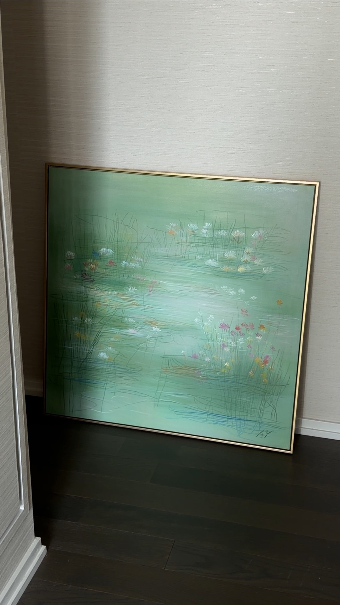 hallway art work 💚