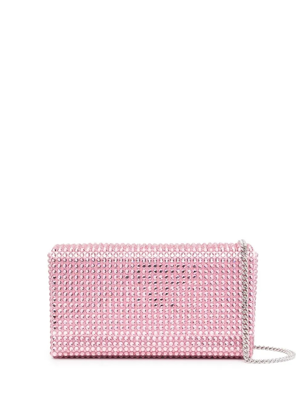 Amina Muaddi Mini Paloma crystal-embellished Clutch - Farfetch | Farfetch Global