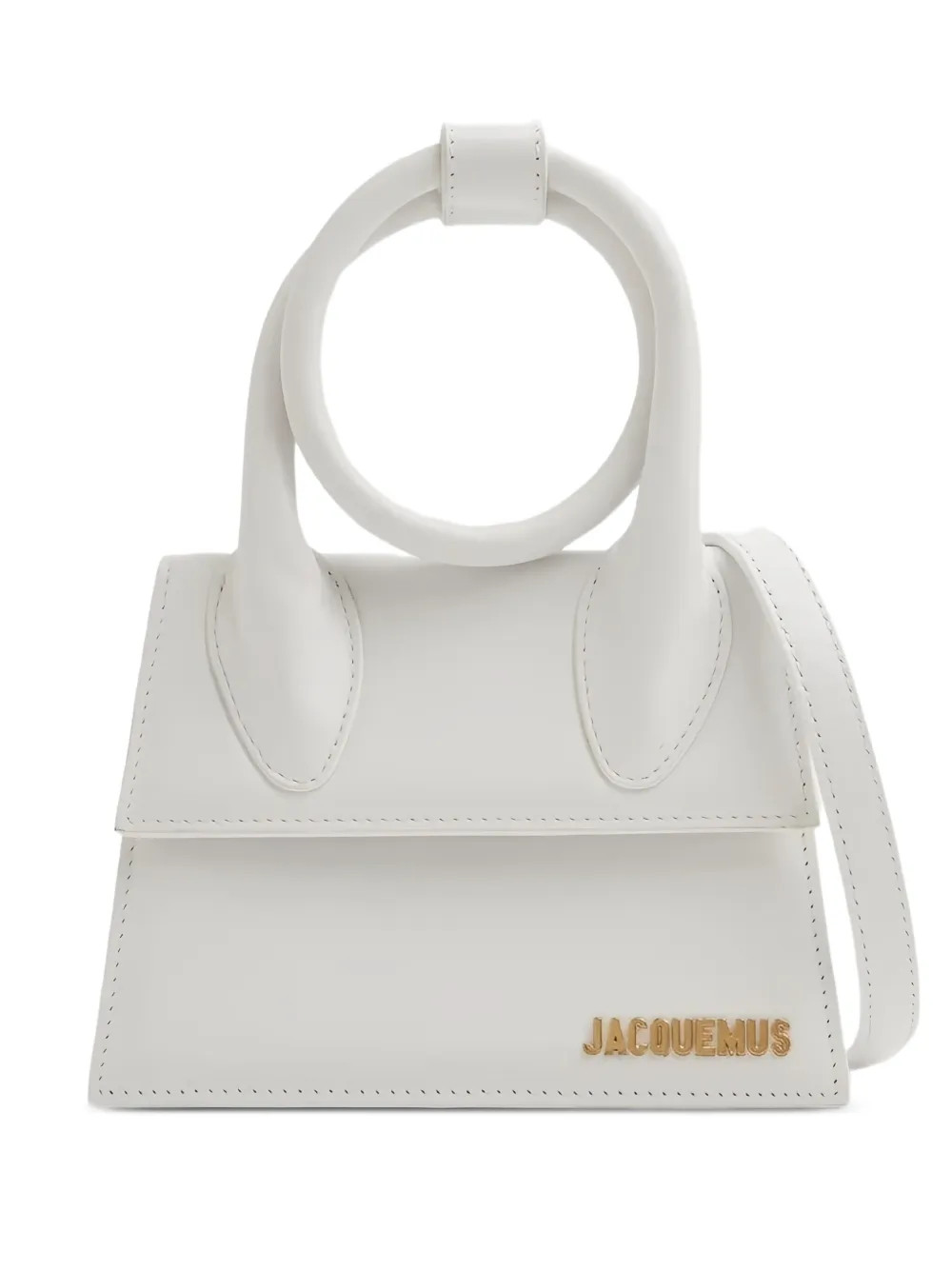 Jacquemus Le Chiquito Noeud Bag | White | FARFETCH | Farfetch Global